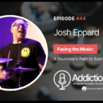 Josh Eppard playing drums
