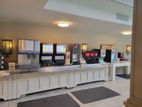 Beverage area