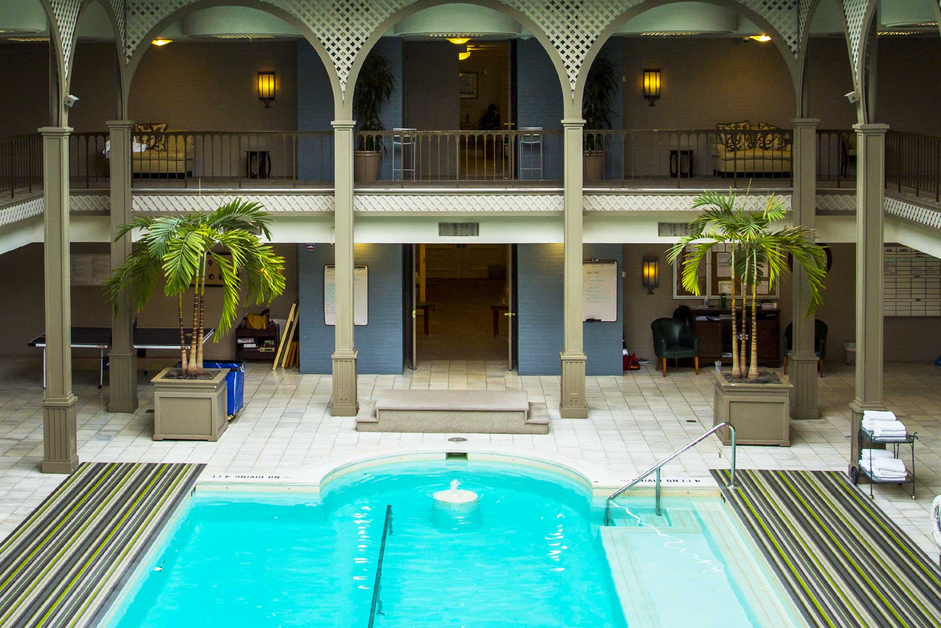 Greenhouse indoor Pool