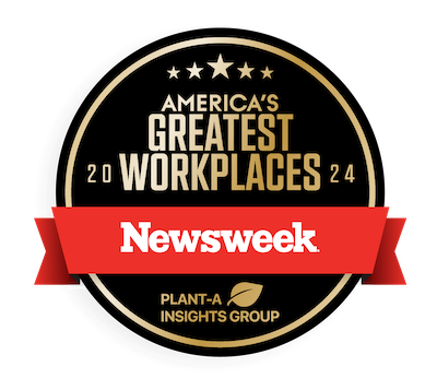 Placard for America's Greatest Workplaces