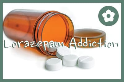 lorazepam how addicted to long before